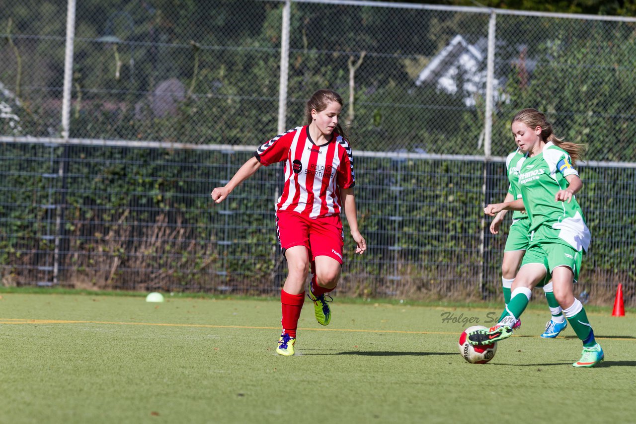 Bild 261 - C-Juniorinnen Kaltenkirchener TS - TuS Tensfeld : Ergebnis: 7:0